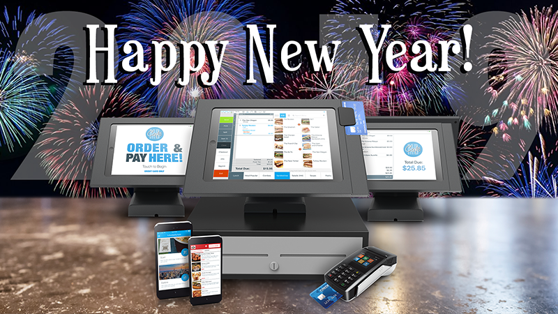 Happy New Year from MobileBytes cloud POS for restaurants.